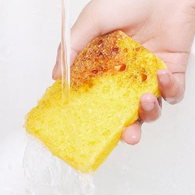 Dishwashing Sponge Wood Pulp Sponge Block Wash Dishes Wash POTS Sponge Wipe Kitchen Wash Wood Pulp Cotton Dishwashing Cotton