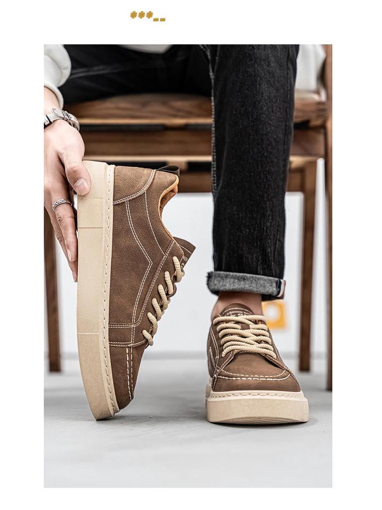 Pánské trendy sportovní ležérní boty ve stylu Hongkongu - Podzim 2024 Niche designové tenisky