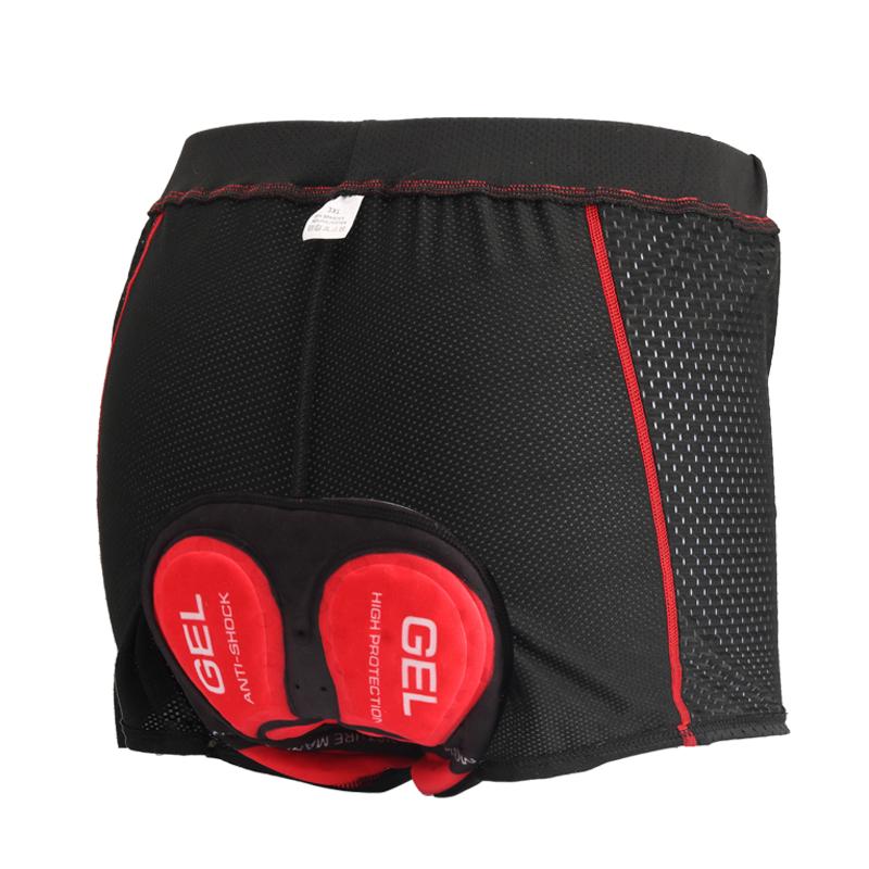 Radlerhose, atmungsaktive Mesh-Unterwäsche, 5D-Gel-Pad, stoßfeste Rennrad-Unterhose, MTB-Fahrradunterwäsche, Sommer für Herren