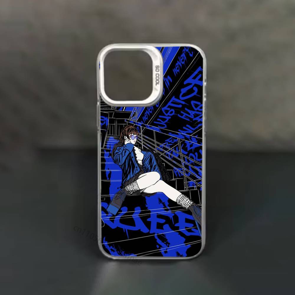 Game P-Persona 5 Phone Case for iPhone 15 16 Pro Max  Air SE 11 13 Pro 14 Plus 12 11Pro 15Pro Max 16e Cover