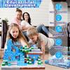 Non-Toxic Stem Building Blocks Scene Street Scene Building Model Diy Tabletop Decoration Children'S Birthday Christmas Halloween Gifts