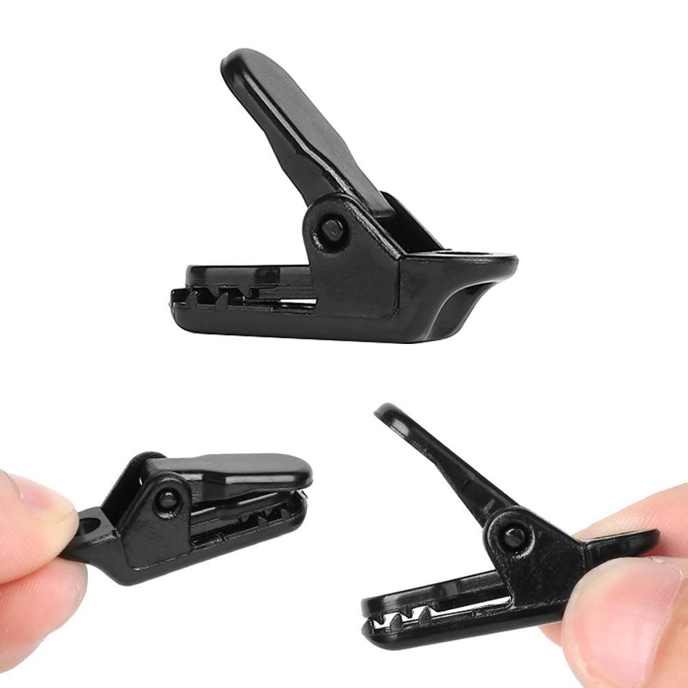 10 Stück Outdoor Camping Zeltklemmen Planenclips Kunststoffklemme Haken Leinwand Spannwerkzeug Zeltzubehör