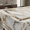 Marble Printed Rectangular Table Cloth 180×140cm Universal Table Cover  Beauty Massage