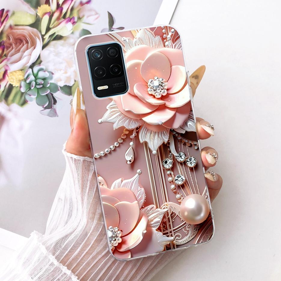 For Realme Narzo 30 5G Case RMX3242 Stylish Butterfly Painted Cover Soft Silicone Case For Realme Narzo 30 Pro Narzo30 5G Fundas
