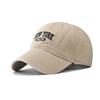 Cotton New York Wash Casual Baseball Cap With Windresistant Design Adults For