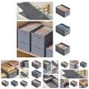 Multipurpose Non-woven Clothes Storage Box Gray Various Sizes