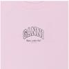 Ganni Women S T ShirT eSSenTial Logo A1050057 868