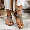 Fashion Sandals New Plus Size Flat Roman Sandals