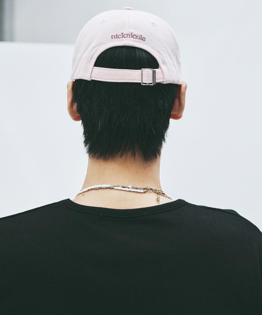 Nigaennikol Nn Dotcom Signature Ball Cap_Baby Pink