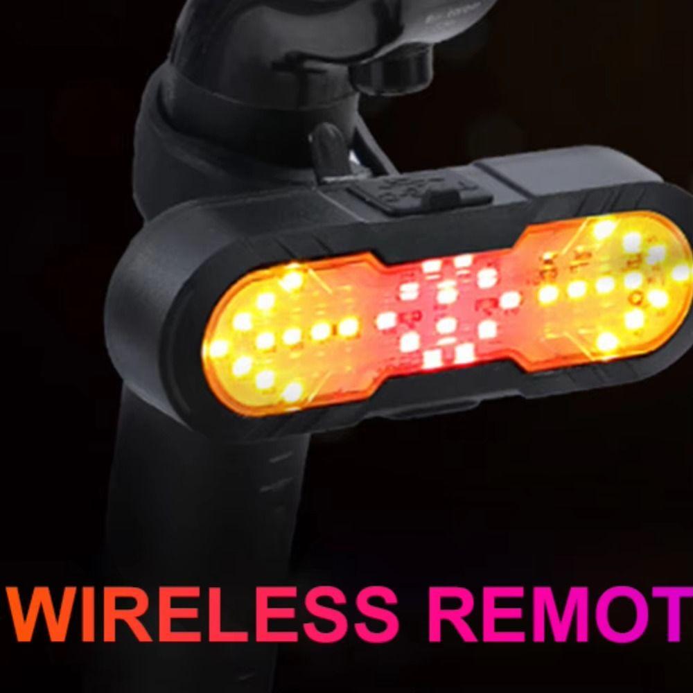 Waterproof Bicycle Turn Signal Tail Light Bicycle Rear Taillight  Road Bicycle