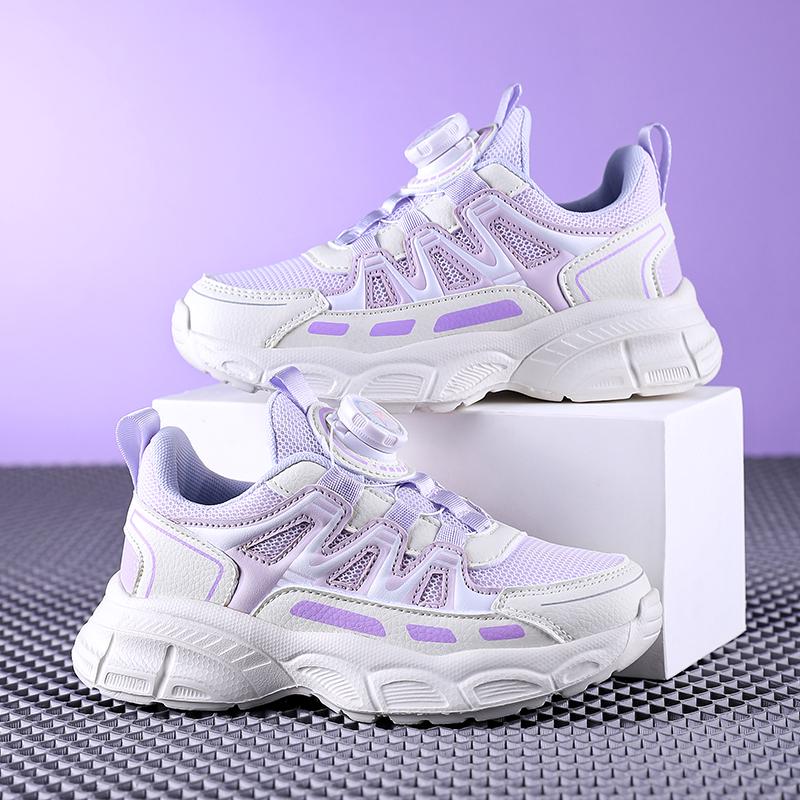 Kids' Mesh Sports Shoes 2025 - Breathable, Soft Sole, Spring & Summer Basketball Sneakers for Girls