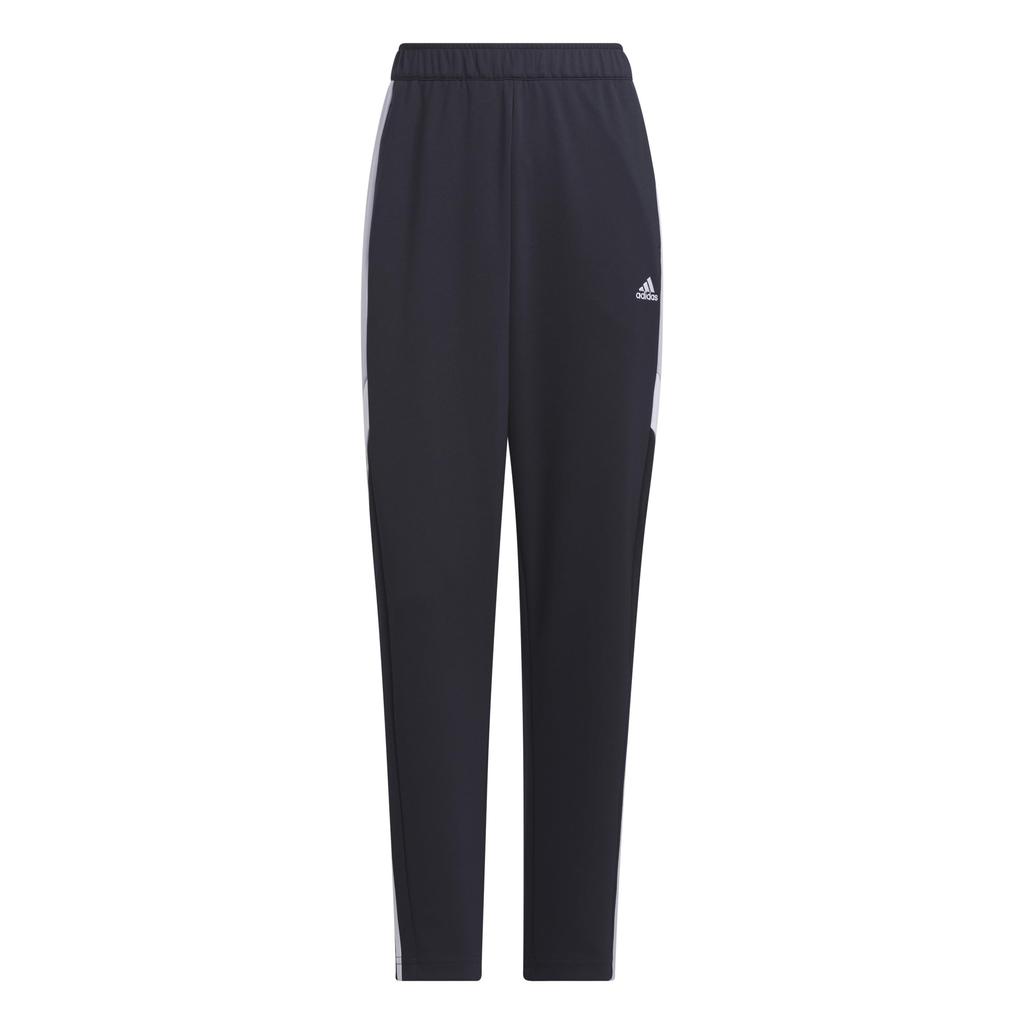 Adidas KTX56 Team Track Pants in Legend Dawn Women's Loose-Fit Double-Knit Ink/Silver (JG3412)