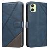 For Samsung Galaxy A05 4G Case Folding Stand Leather Phone Cover Geometric Line
