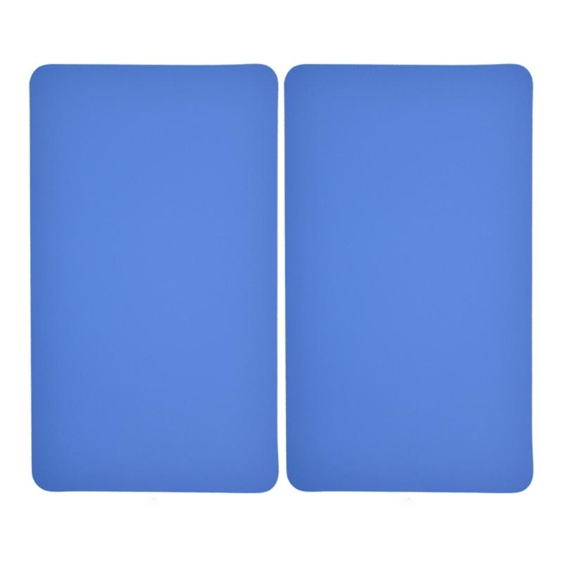 2Pcs Square Inflatable Boats PVC Repair Patches Rubber Boats Waterproofs Patches Inflatable Boats Repair Tool Easy to Use 1