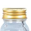 Glass Chemistry Reagent Bottle 30 ml Capacity ,Clear Sample Jar Scientific Glassware Screw Cap for
