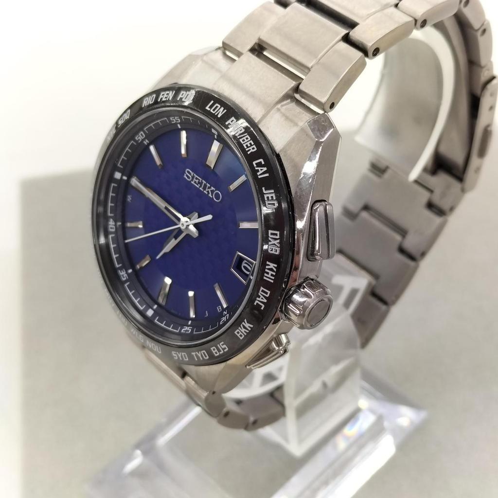 Used SEIKO SBTM323 Radio Solar Watch