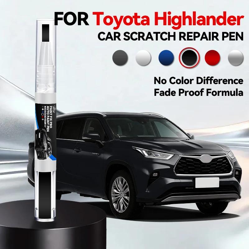 Purpose Vehicle For Toyota Highlander 2001-2025 XU80 20 40 50 Paint Repair Pen Touch Up Scratch Remover DIY Car Accessories Blac