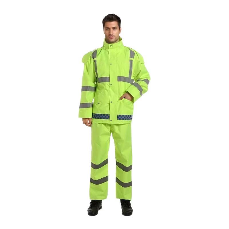Men's Reflective Rain Suit
