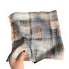 Mulberry silk printed silk scarf women's spring new plain crepe satin silk scarf fashionable versatile square scarf