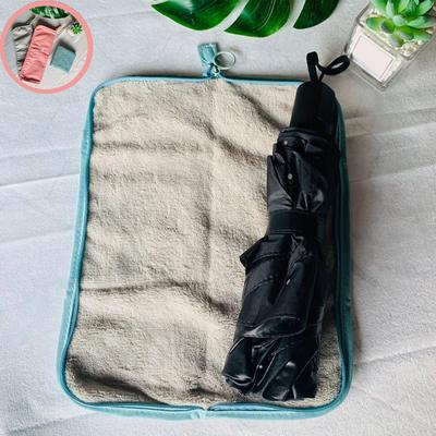 Waterproof Folding Umbrella Bag Travel Portable Storage Case for Wet Dry Home Camping Umbrellas Cover Simple Portable Quick Storage Umbrella Bags
