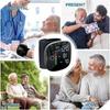 Wrist Blood Pressure Monitor,Automatic Blood Pressure Monitors Wrist with LED Touch Screen,Automatic Voice,Rechargeable Wrist BP Monitor Blood Pressur