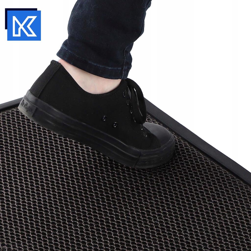 KADAX Fußmatte Gummi Eingang Schuhmatte für Schuhe 60x40cm