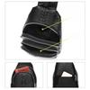 Men's Leather Single-shoulder Chest Bag, Cowhide Crossbody Bag, Trendy Men's Front Crossbody Bag