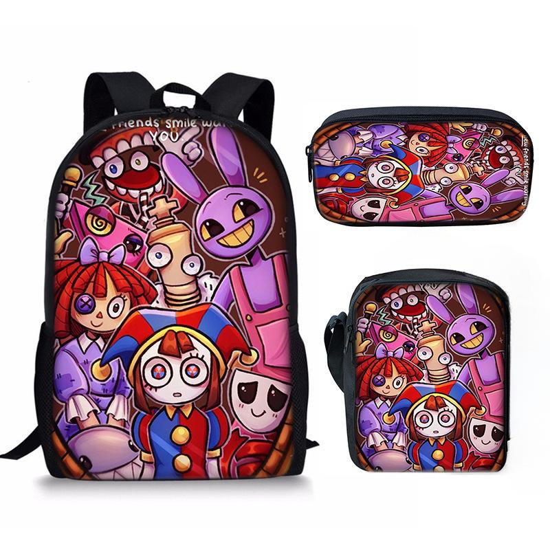 Magic Number Circus Theamazingdigitalcircus Schultasche Ranzen Federmäppchen