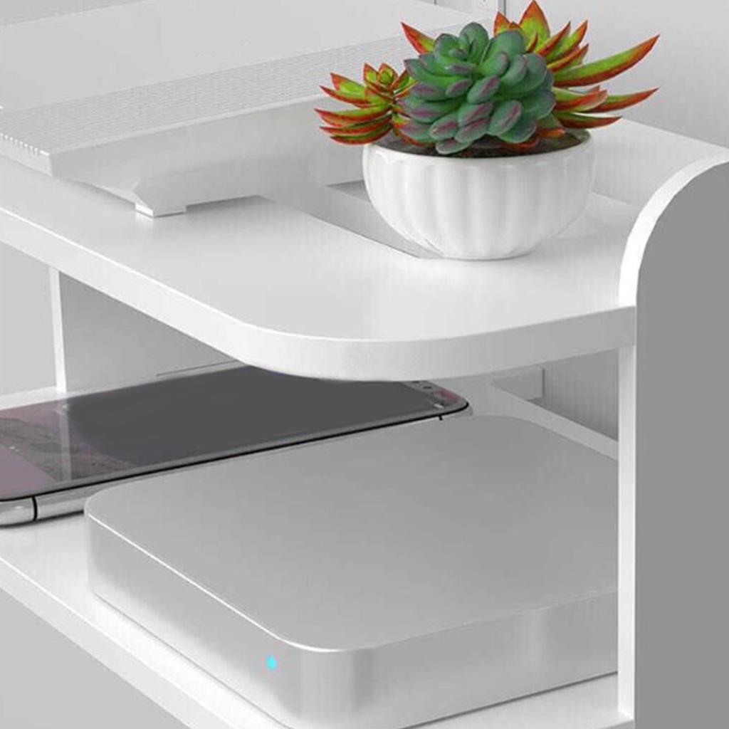 Router Shelf Wall Mount Punch  WiFi Storage Set Top Box Stand for Living Room Bedroom