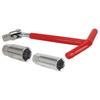 Spark Plug Removal Tool 16mm & 21mm T-Bar T-Handle Flexible Spanner Socket 4-17