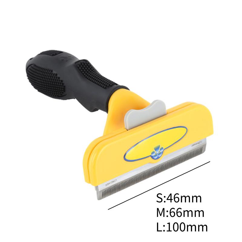 Tool Pet Deshedding Cat Grooming Brush Dog Hair Shedding Remover Abs Material