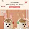 Cartoon Rabbit Ear Trash Can