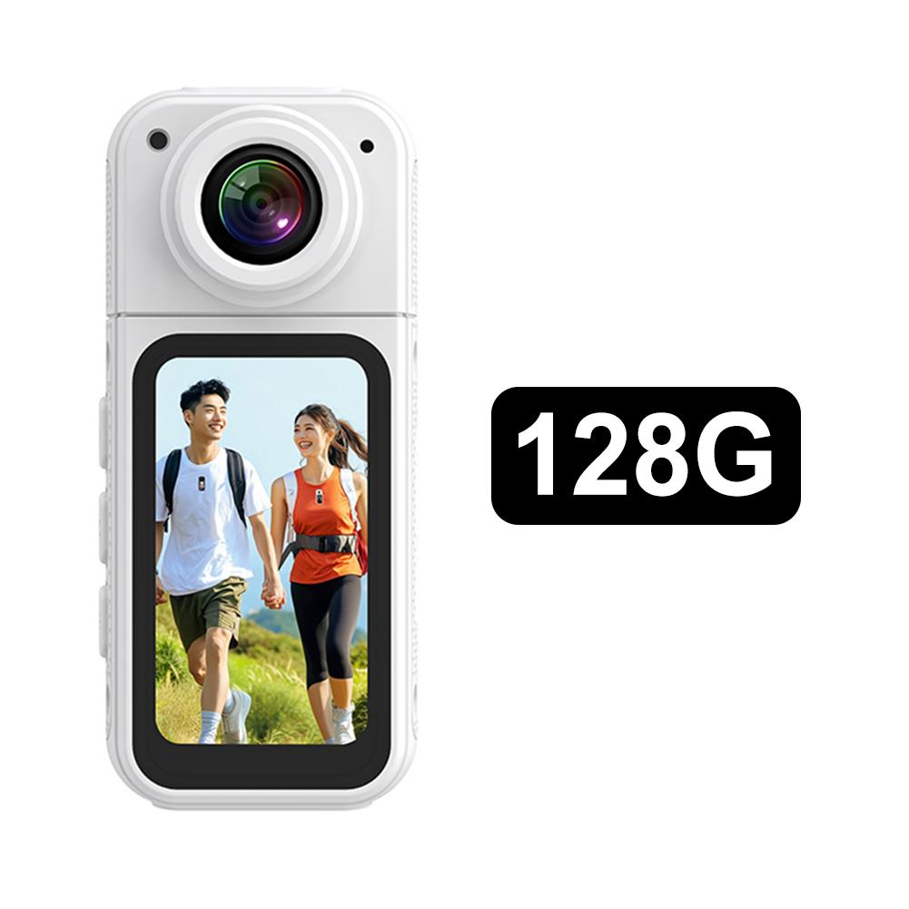 S70 2.7K HD Small Sports Cam 180° Rotate WiFi Thumb Camera Wearable WIFI Bodycam Magnetic Video Recorder Camcorder for Sports