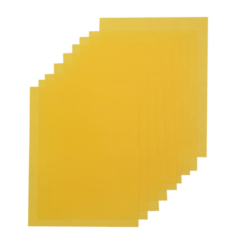 9PCS 30 * 20cm Photography Light Color Filters Set Transparent Light Gel Sheet for Studio Photography Portrait Video Shooting