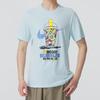 Nike Men's Fashionable Comfortable Breathable Short-Sleeve T-Shirt in Light Blue