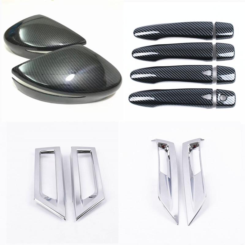 17 Kicks Rearview & Fog Light Covers, Headlight & Taillight Frames, Wiper, Door Handle, and Fuel Cap