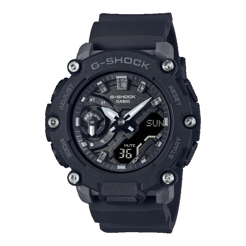 

Casio G-SHOCK Men s Resin 200M Water Resistant Digital Shock Resistant Quartz Watch GMA-S2200-1A чёрный