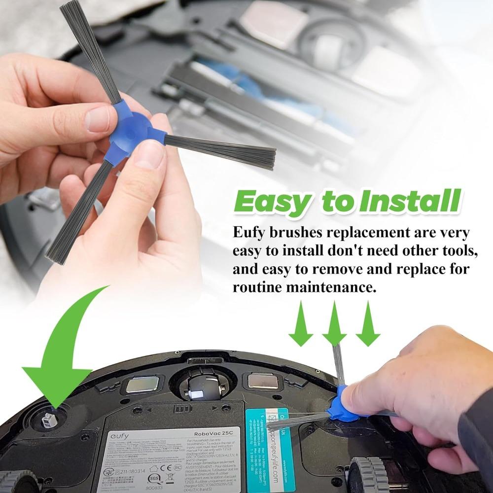 Blue Replacement Side Brush Replaceable Robot Vacuum Cleaner Brush New Robot Sweeper Brush  Home