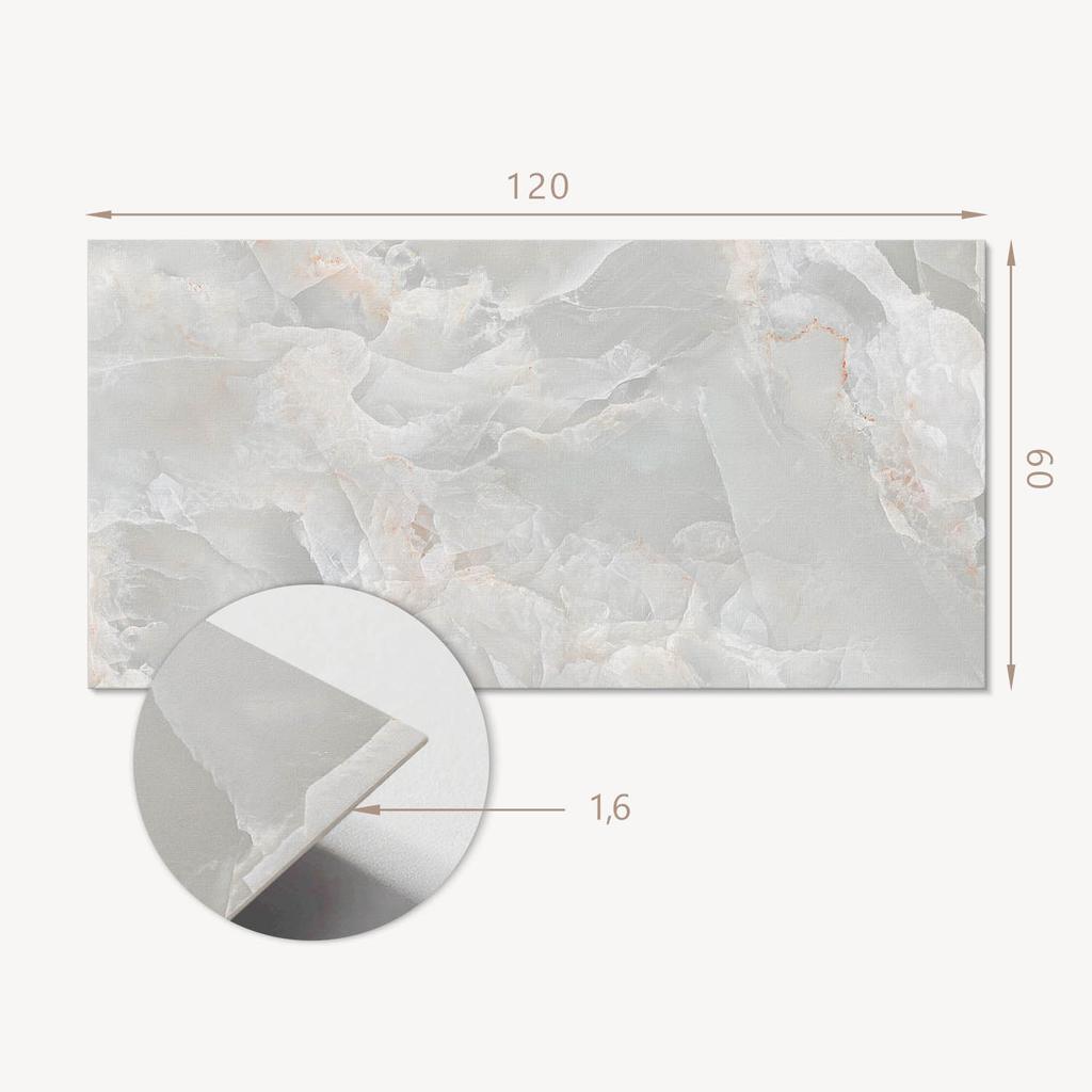 Dekoracyjny Panel Winylowy Samoprzylepny 120X60 Cm Stonowany Wzór Marmurowy