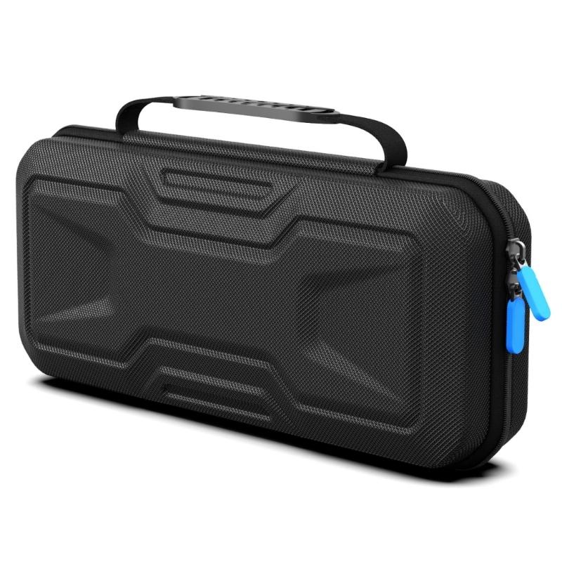 

Handheld Console Hard Case Storage Bag with Mecha Style Design Enjoy Travel and Daily Full Protections чёрный