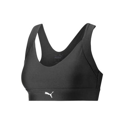 Logo Print Sports Bra Women Underwear Black 523258-01