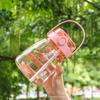 Large Capacity Water Cup Outdoor Sports Kettle Student Portable Children's Straw Cup