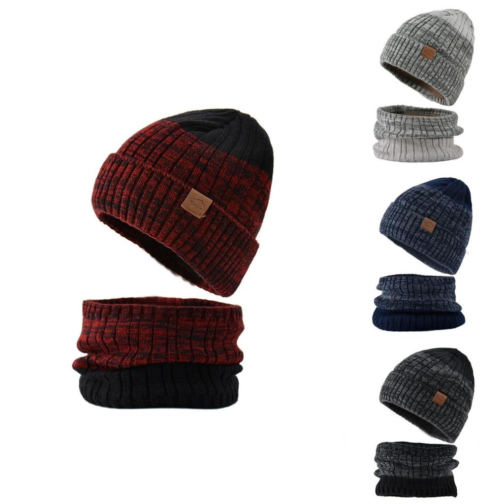 Winter Knitted Hat For Women Men With Lining Warm Thick Beanie For Outdoor Activities