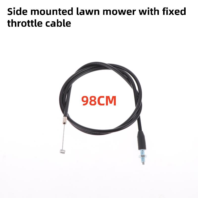 

1 шт. Тросик газа для бензокосы, для ранцевого двигателя, кустореза, триммера, бура, опрыскивателя, запчасти