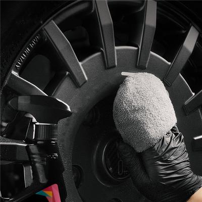 2/4/6Pcs Soft Microfiber Car Wax Applicator Mitts Polishing Sponge Wax Foam Car Wax Applicator Pad Car Detailing Cleaning Tools
