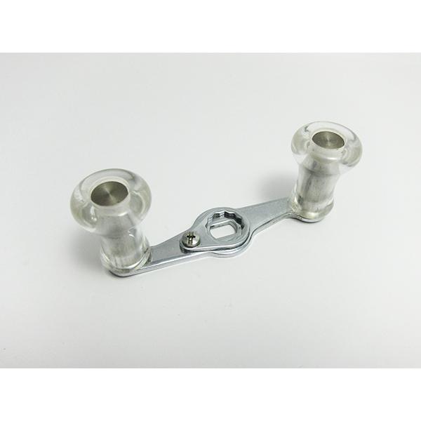 Used SAURUS POWER HANDLE SHORT CLEAR KNOB 60mm for ABU SAURUS POWER HANDLE SHORT CLEAR KNOB 1500C 1601C 2500C 2601C 4500C 5500C