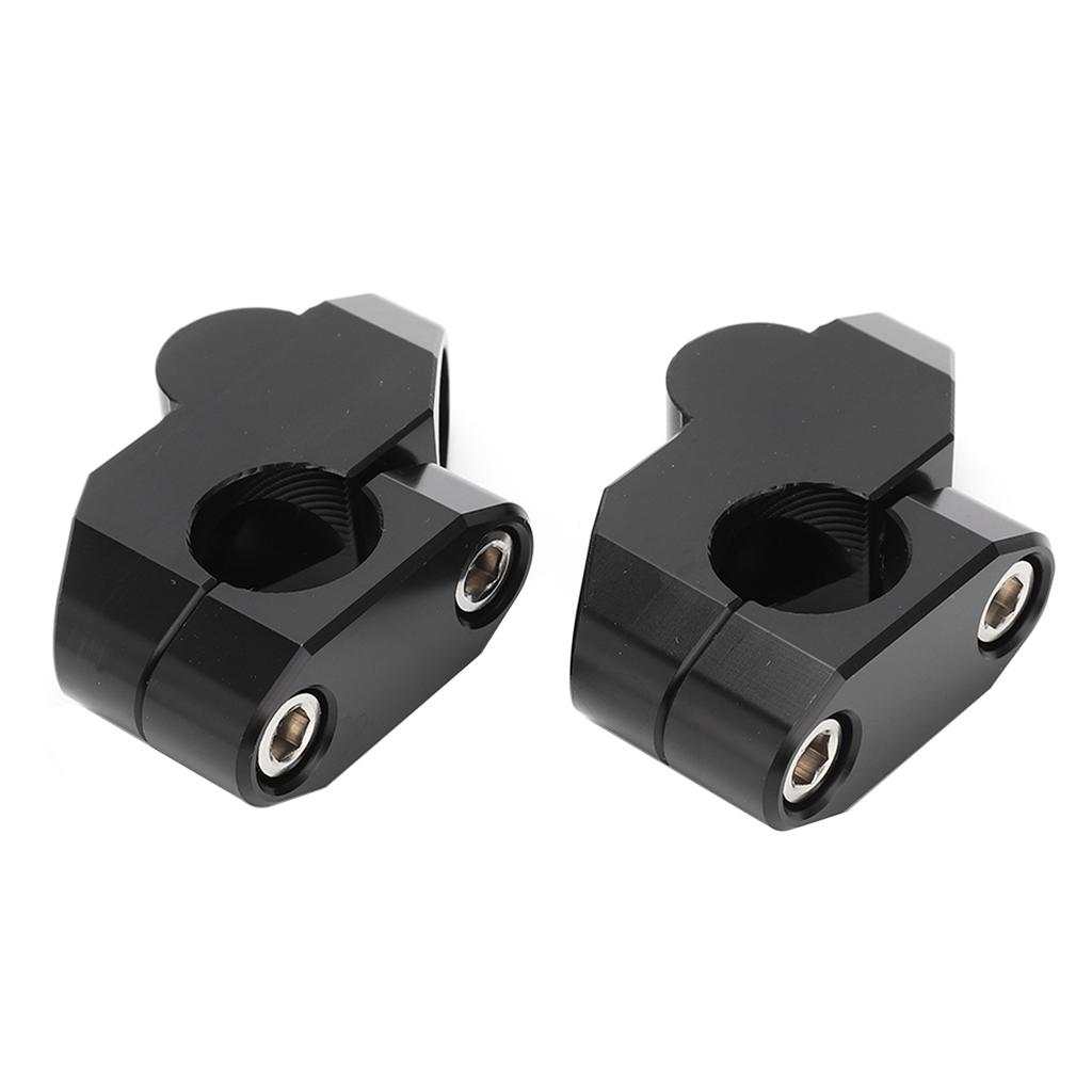 7 8in Handlebar Risers CNC Aluminum Alloy Universal Motorcycle Modification Accessory