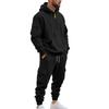 Men's Winter Fleece Multi-pocket Zipper Sweatshirt Suit Personalized Casual Hoodie Suit