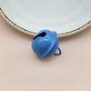 22mm Candy Color Bells for DIY Jewelry & Keyring Gifts - Metal Baked Paint Christmas Accessories