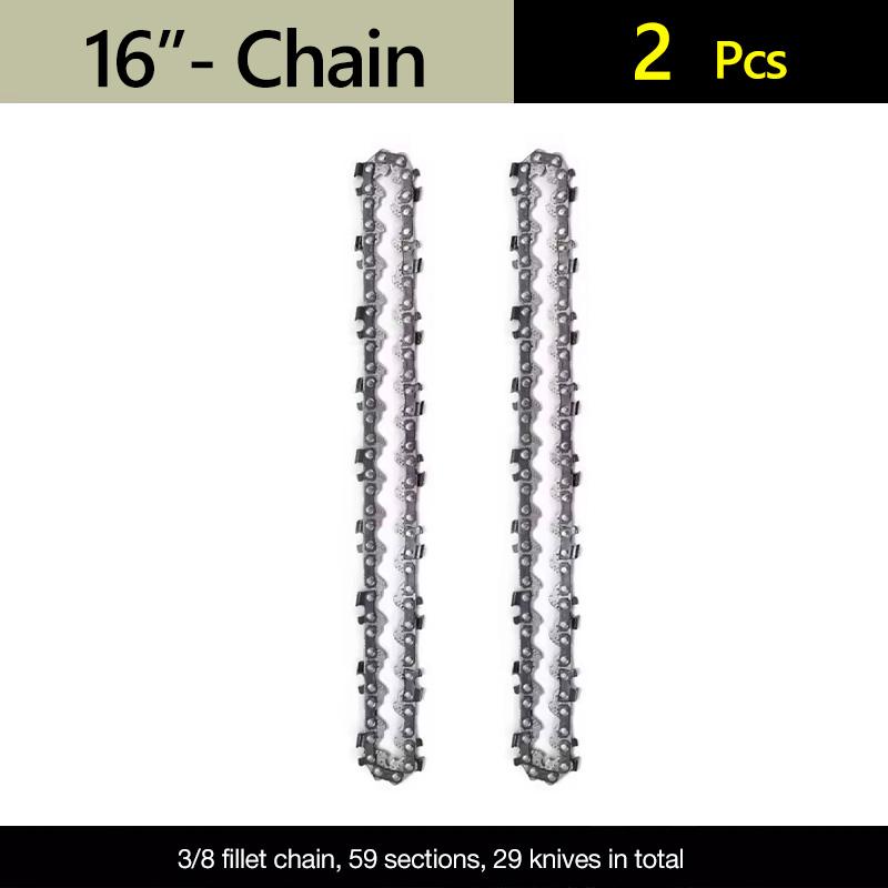 4 Inch Saw Blade Chainsaw Chains and Guide Bar Mini Steel Chains Electric Saw Blade Tool Saw Accessory Replacement Wood Cutting